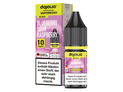 Dojoliq - Nikotinsalz Liquid  - Blueberry Sour Raspberry