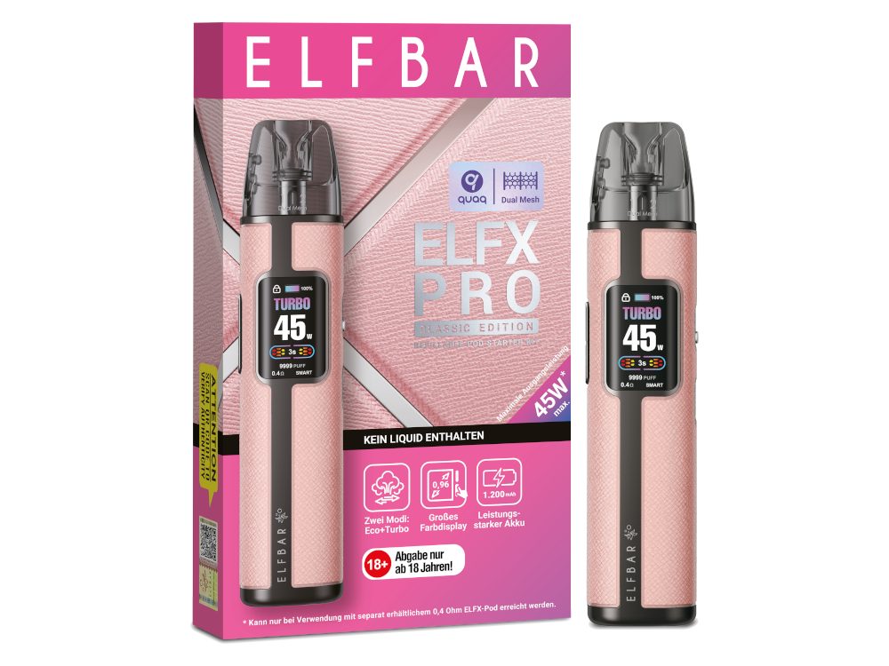 Elfbar - Elfx Pro E-Zigaretten Set