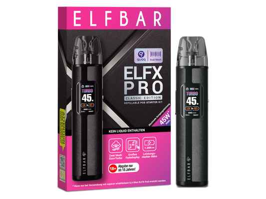 Elfbar - Elfx Pro E-Zigaretten Set