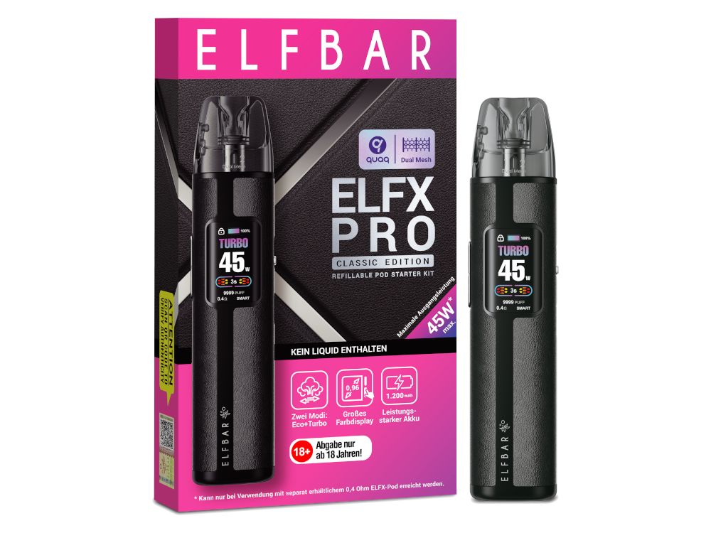 Elfbar - Elfx Pro E-Zigaretten Set