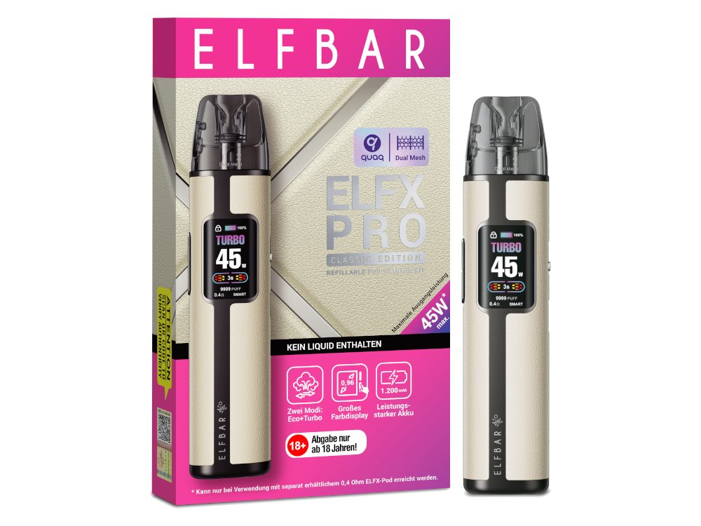Elfbar - Elfx Pro E-Zigaretten Set