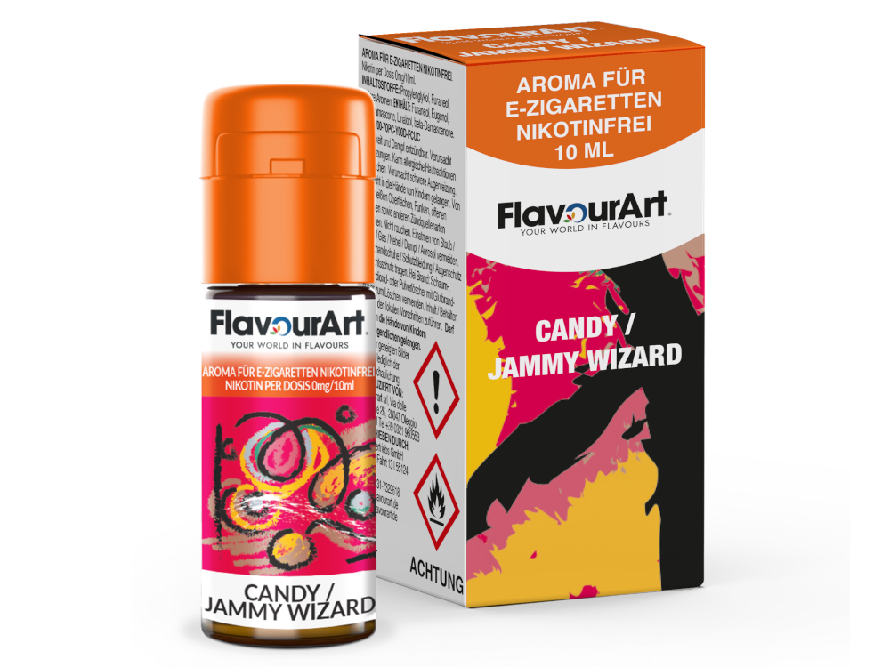 FlavourArt - Aromen 10 ml - Candy Jammy Wizard