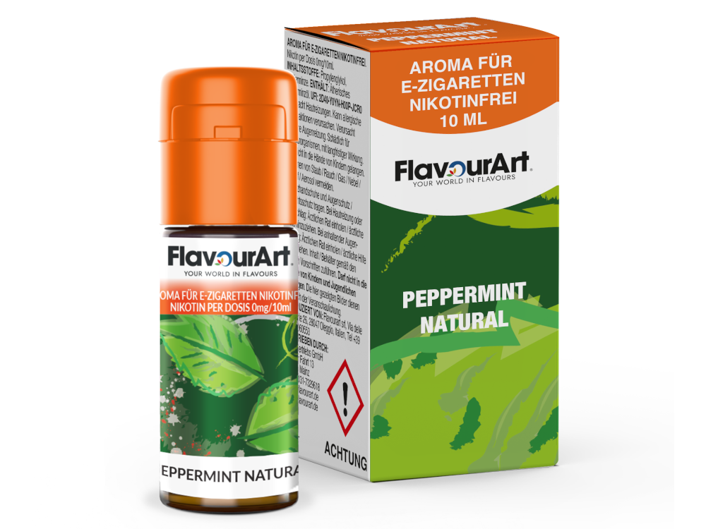 FlavourArt - Aromen 10 ml - Peppermint Natural