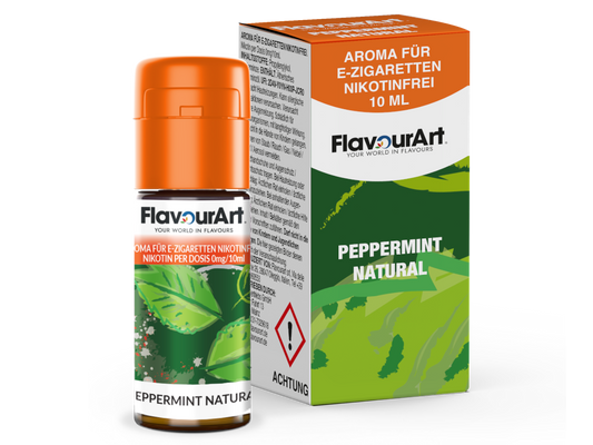 FlavourArt - Aromen 10 ml - Peppermint Natural