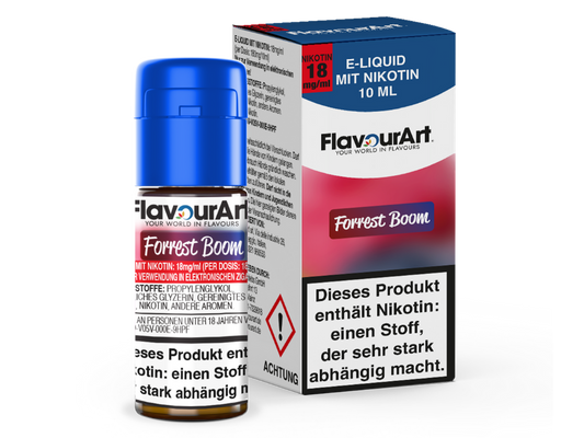 FlavourArt - E-Zigaretten Liquid - Forrest Boom