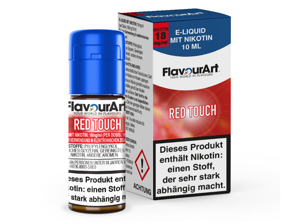FlavourArt - E-Zigaretten Liquid - Red Touch