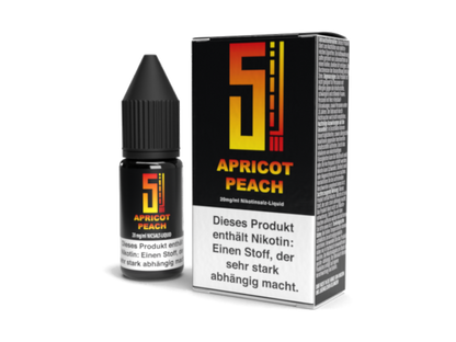 5EL - Apricot Peach - Nikotinsalz Liquid