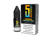 5EL - Lemon Peach Ice - Nikotinsalz Liquid