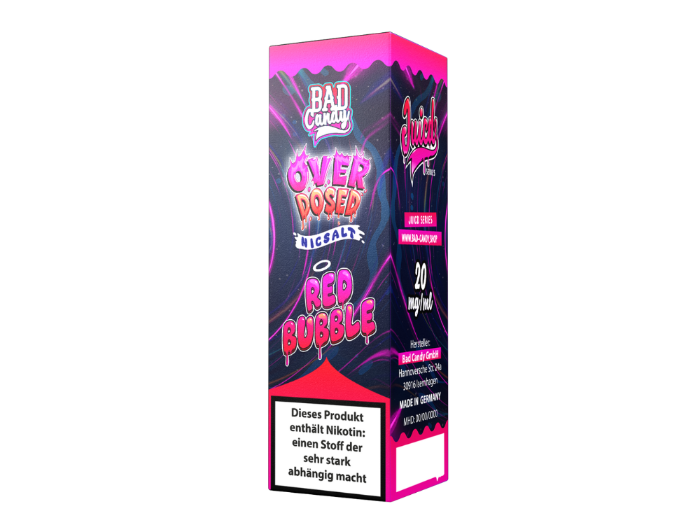 Bad Candy Liquids - Juicd - Nikotinsalz Liquid  - Red Bubble