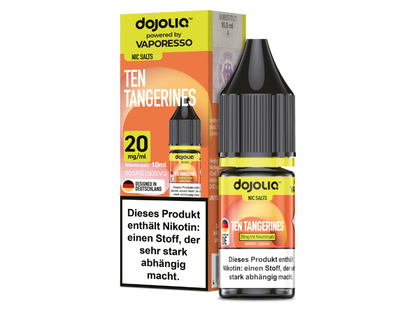 Dojoliq - Nikotinsalz Liquid  - Ten Tangerines