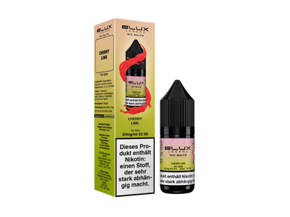 Elux - Nikotinsalz Liquid  - Cherry Lime