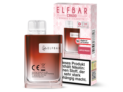Elfbar - CR600 Einweg E-Zigarette - Alps Ice