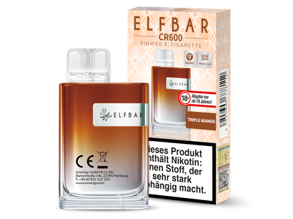 Elfbar - CR600 Einweg E-Zigarette - Alps Ice