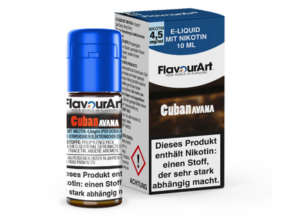 FlavourArt - E-Zigaretten Liquid - Cuban Avana