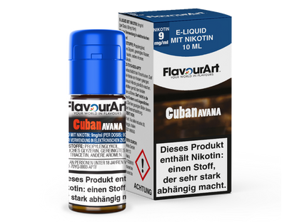 FlavourArt - E-Zigaretten Liquid - Cuban Avana
