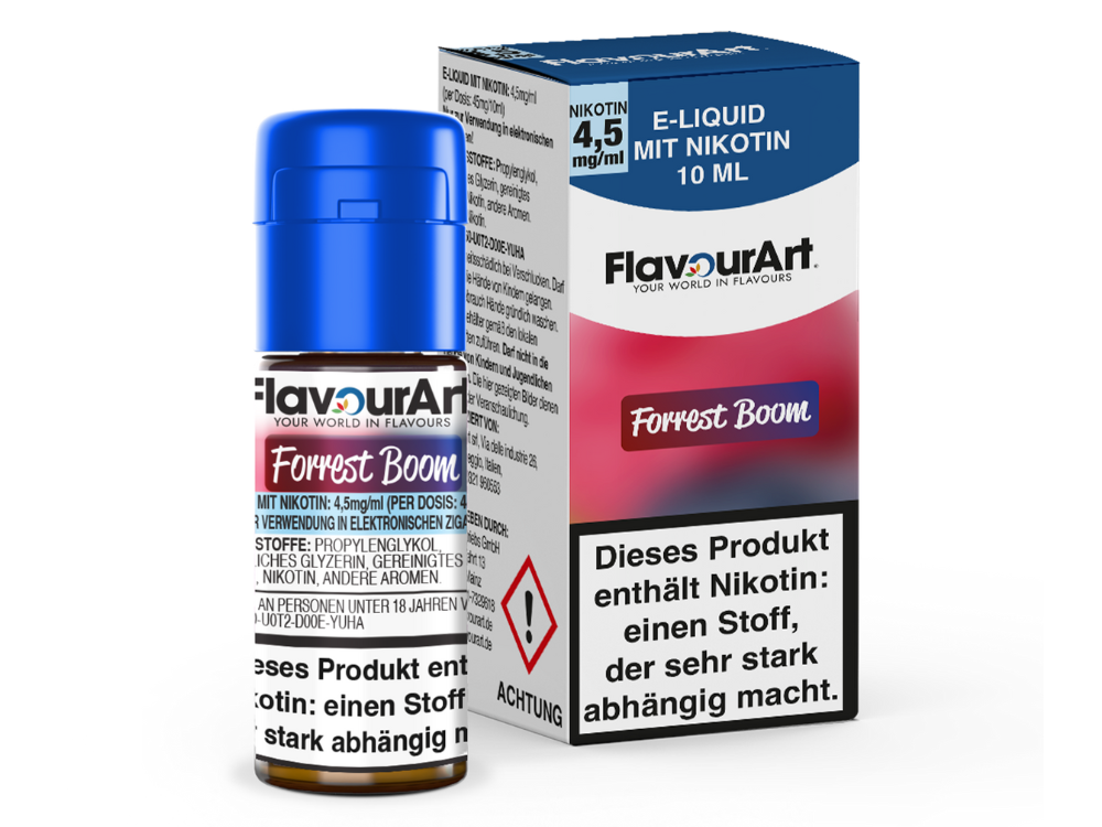 FlavourArt - E-Zigaretten Liquid - Forrest Boom