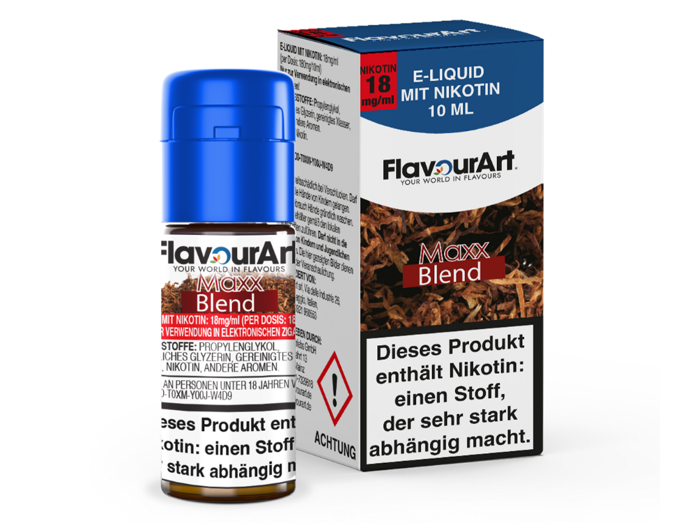 FlavourArt - E-Zigaretten Liquid - Maxx-Blend