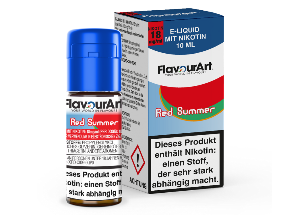 FlavourArt - E-Zigaretten Liquid - Red Summer