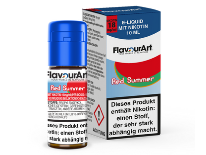 FlavourArt - E-Zigaretten Liquid - Red Summer