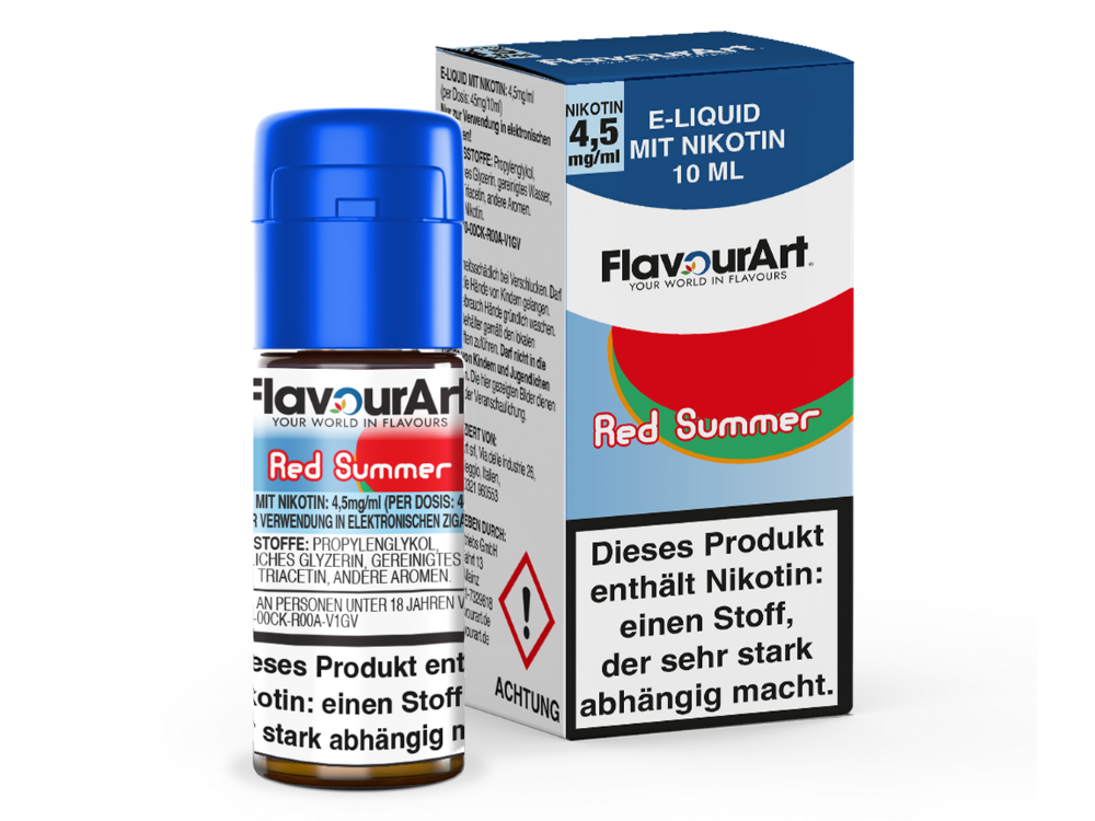 FlavourArt - E-Zigaretten Liquid - Red Summer