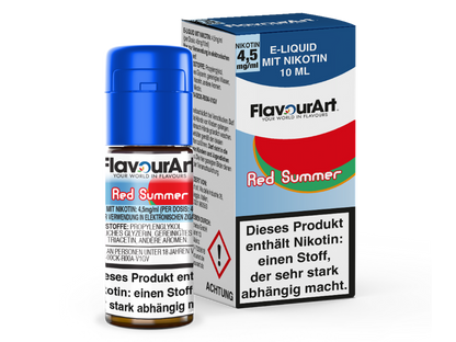 FlavourArt - E-Zigaretten Liquid - Red Summer