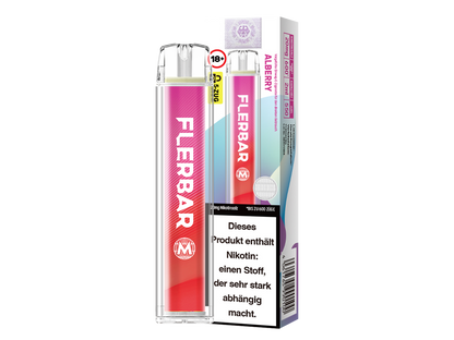 Flerbar - M Einweg E-Zigarette  - Alberry