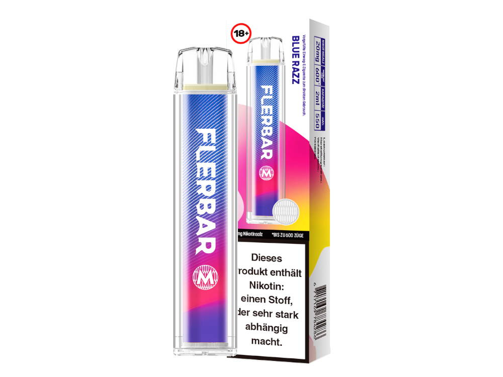 Flerbar - M Einweg E-Zigarette  - Alberry