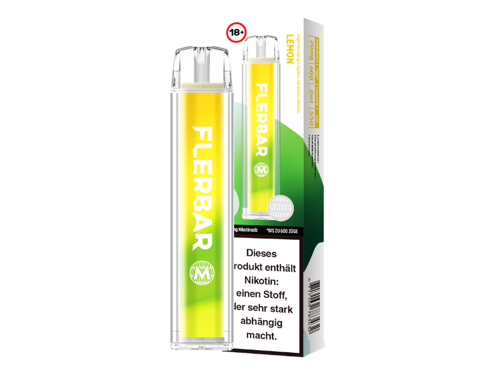 Flerbar - M Einweg E-Zigarette  - Alberry