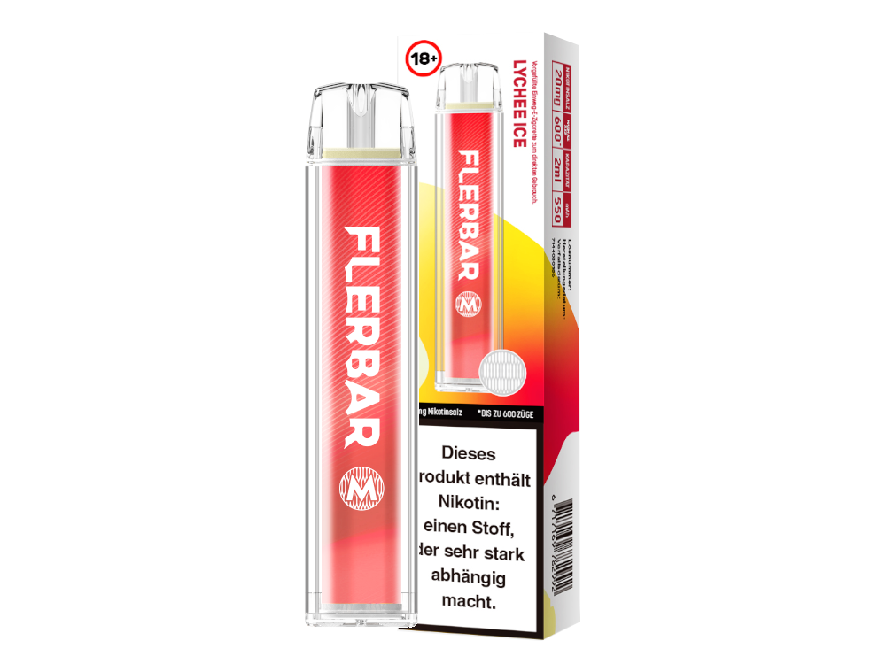 Flerbar - M Einweg E-Zigarette  - Alberry