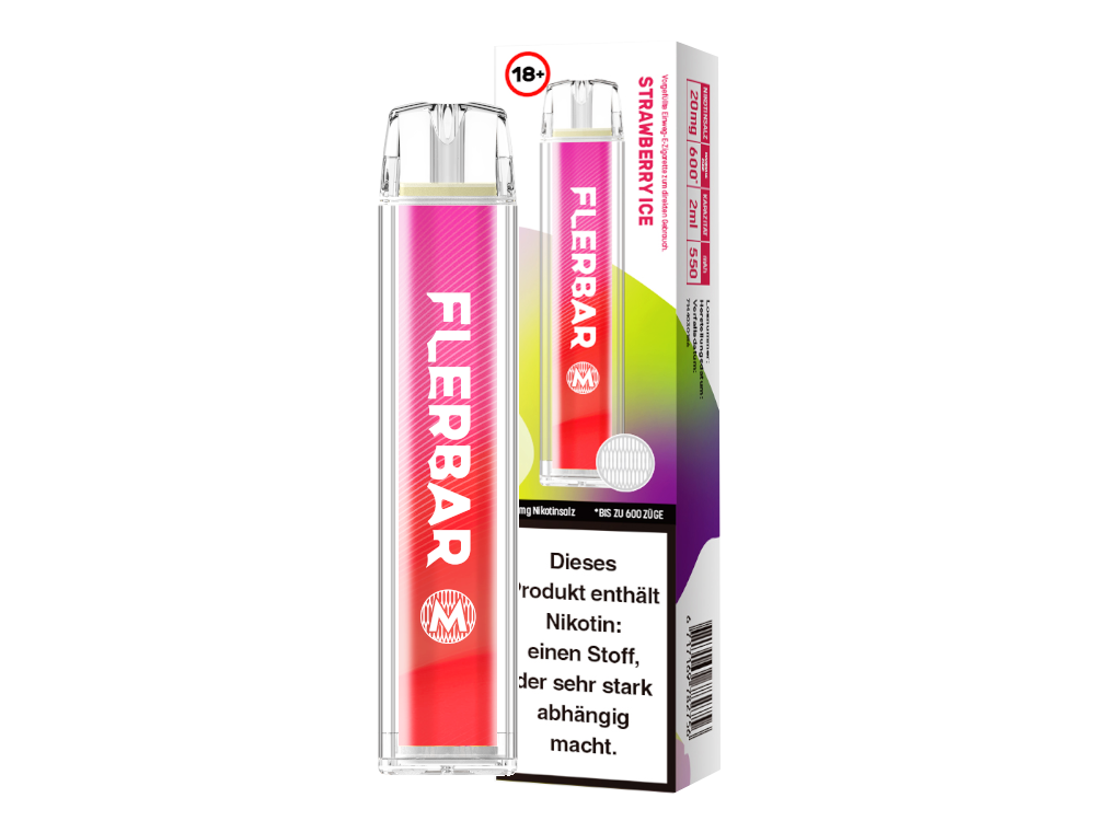Flerbar - M Einweg E-Zigarette  - Alberry