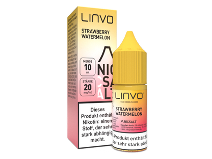 Linvo - Strawberry Watermelon - Nikotinsalz Liquid 20 mg/ml