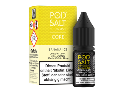 Pod Salt Core - Nikotinsalz Liquid - Banana Ice