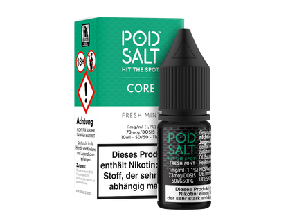 Pod Salt Core - Nikotinsalz Liquid - Fresh Mint