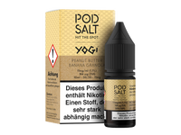 Pod Salt Fusion - Peanut Butter Banana Granola - Nikotinsalz Liquid