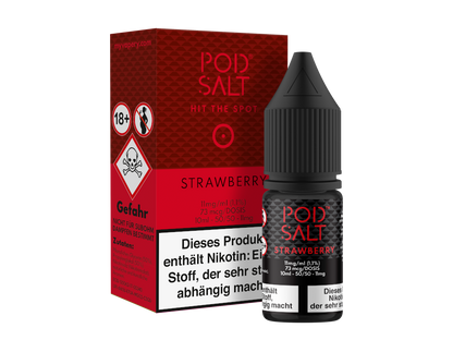 Pod Salt - Strawberry - Nikotinsalz Liquid