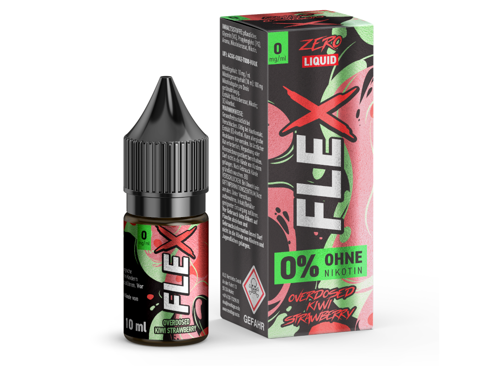 Revoltage - FLEX Nikotinsalz Liquid - Kiwi Strawberry