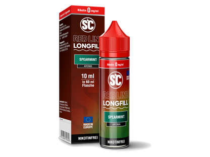 SC - Red Line Longfills 10 ml - Spearmint