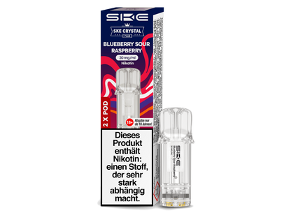 SKE - Crystal Plus Pod (2 Stück pro Packung) - Blueberry Cherry Blackberry