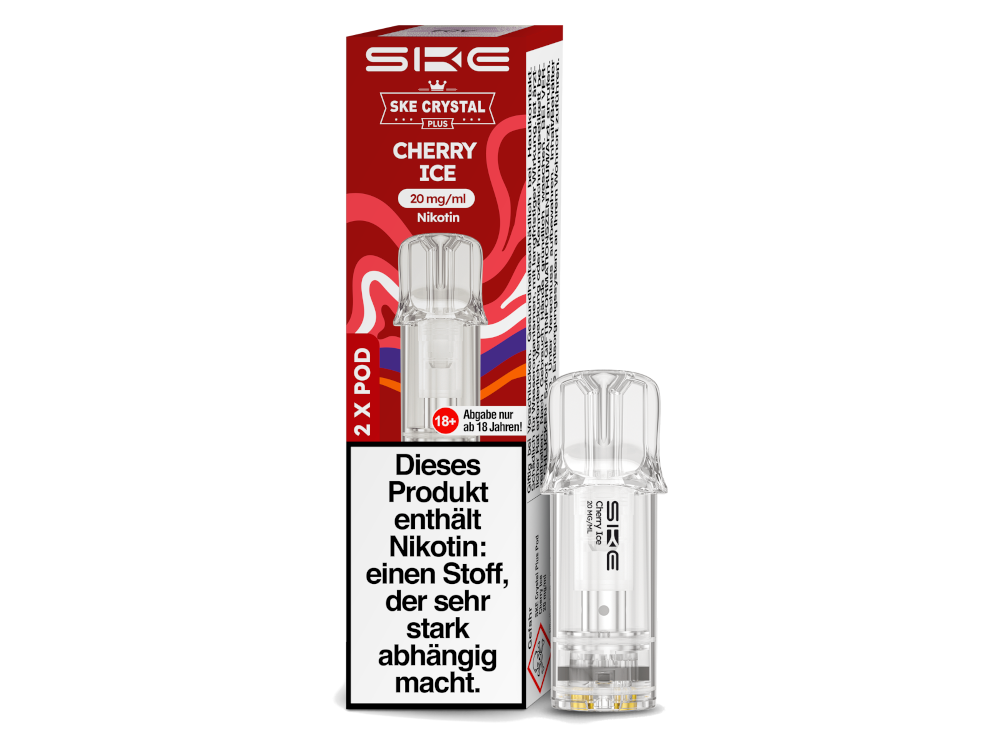 SKE - Crystal Plus Pod (2 Stück pro Packung) - Blueberry Cherry Blackberry