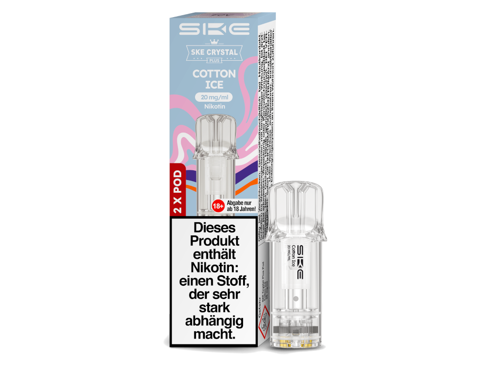 SKE - Crystal Plus Pod (2 Stück pro Packung) - Blueberry Cherry Blackberry