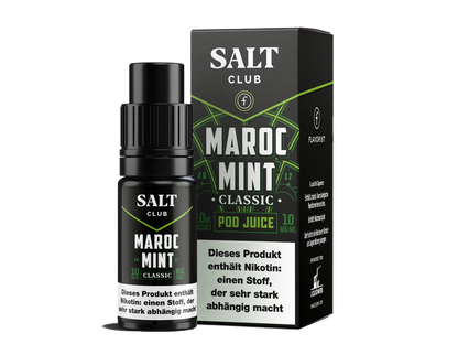 Salt Club - Flavorist Maroc Mint - Nikotinsalz Liquid - Classic