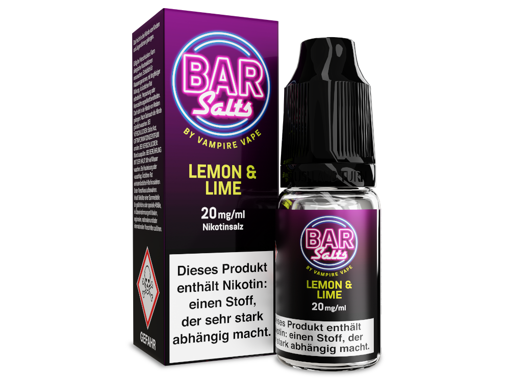 Vampire Vape - Bar Salts - Nikotinsalz Liquid - Lemon Lime