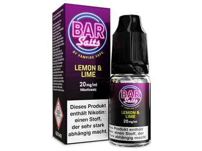 Vampire Vape - Bar Salts - Nikotinsalz Liquid - Lemon Lime