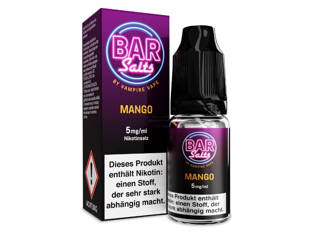 Vampire Vape - Bar Salts - Nikotinsalz Liquid - Mango