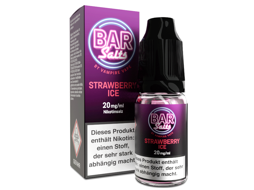 Vampire Vape - Bar Salts - Nikotinsalz Liquid - Strawberry Ice