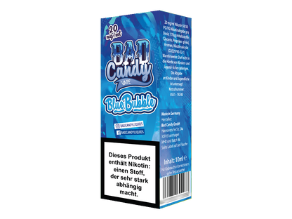 Bad Candy Liquids - Blue Bubble - Nikotinsalz Liquid