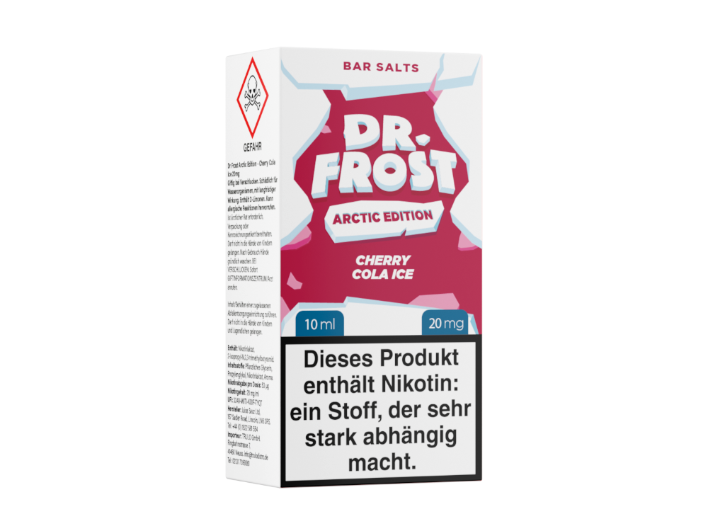 Dr. Frost - Arctic Edition - Nikotinsalz Liquid - Cherry Cola Ice