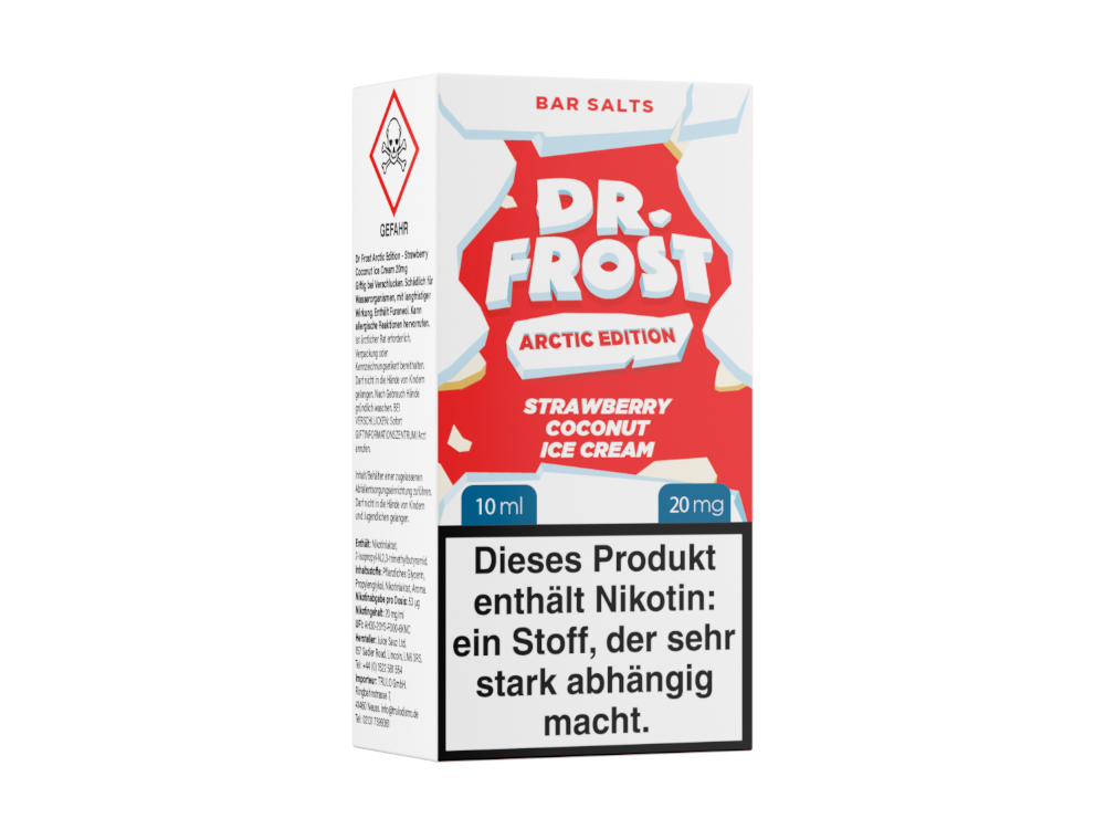 Dr. Frost - Arctic Edition - Nikotinsalz Liquid - Strawberry Coconut Ice Cream
