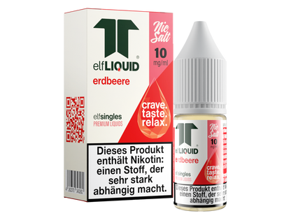 Elf-Liquid - Single - Nikotinsalz Liquid - Erdbeere