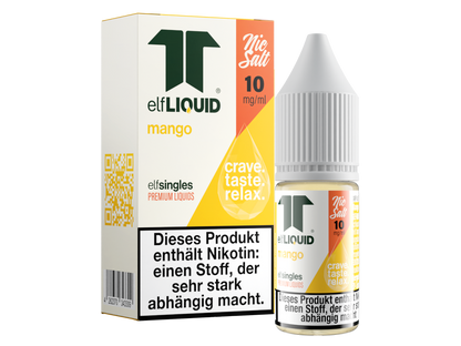 Elf-Liquid - Single - Nikotinsalz Liquid - Mango